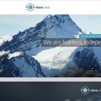 Hexa Website Template - Free PSD Web Design Templates