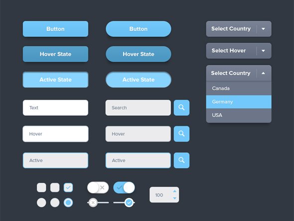 Button/Form UI Kit
