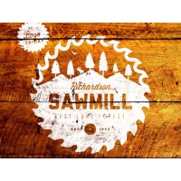 Vintage Sawmill Badge