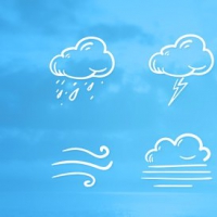 Free PSD Weather Icon Set
