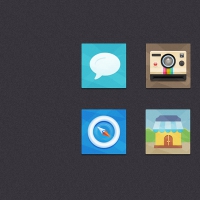 Colorful Flat Icons