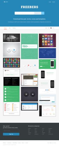 Freebers: Free Web Template