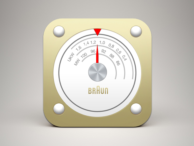 Braun Radio iOS Icon