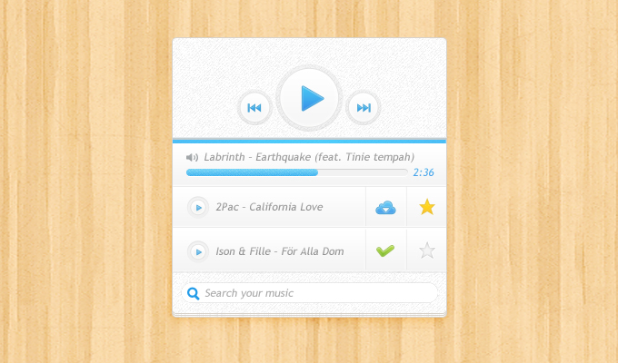 Simple Music Player