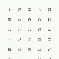 Simple Line Icons Set Vol.4