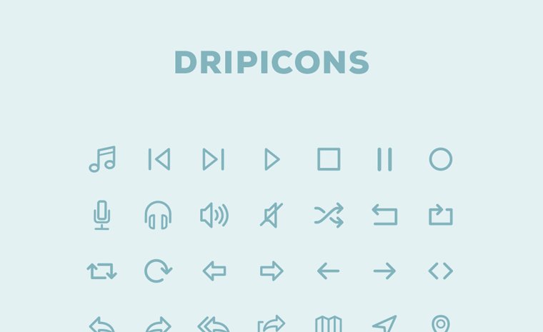 Dripicons Icon Set