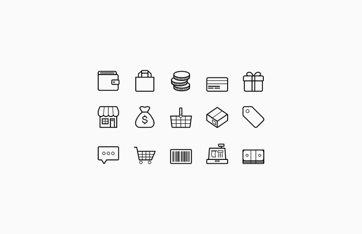 Vector eCommerce Icons