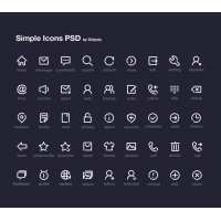 Simple Icon Set