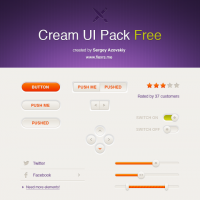 Cream UI Pack