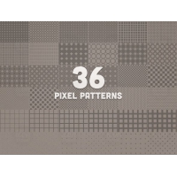 36 Pixel Pattens (.PAT)