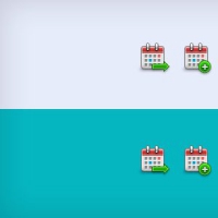 Small Calendar Icons (PSD & PNG)