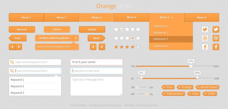 Orange UI Kit
