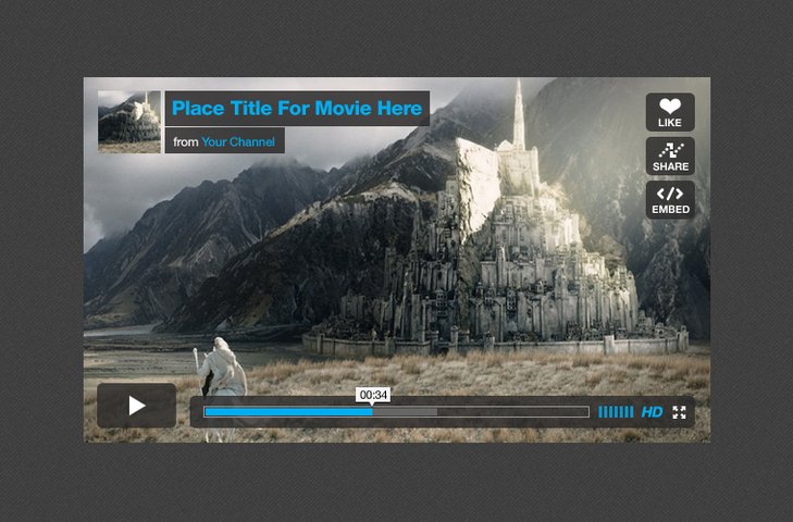Vimeo Player UI Kit