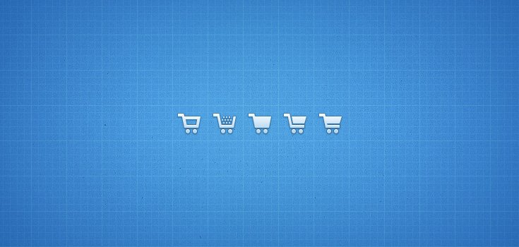 Shopping Cart Icons (PSD/PNG)