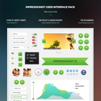 Impressionist UI Free User Interface Pack