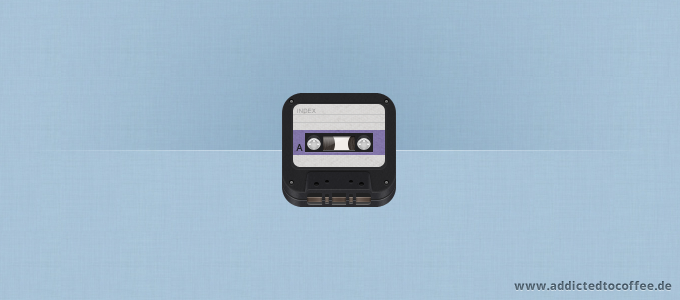 iOS Retro Cassette Icon