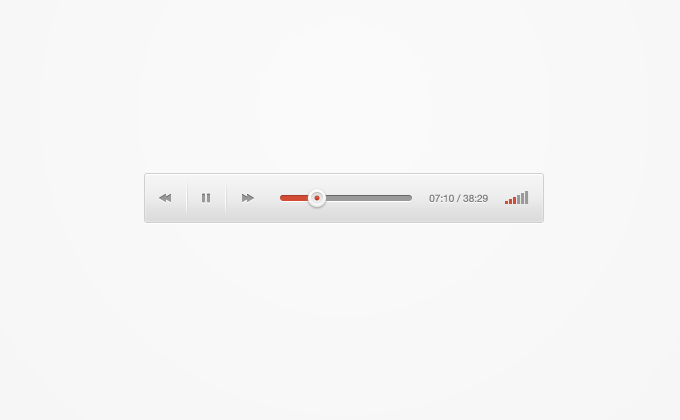 Google Audio Player Redesigned