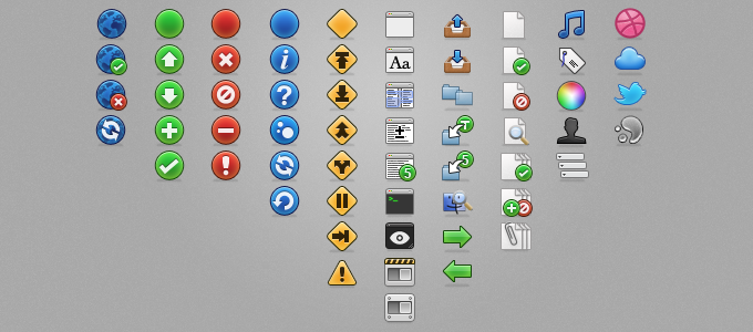 Toolbar Icons - pafpic