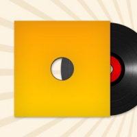 Vinyl Record Disc Icon (PSD)
