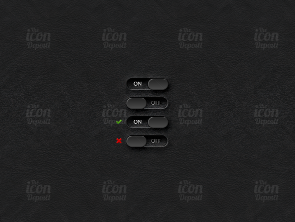 On/Off Toggle Switch GUI