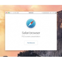 Psd Safari Yosemite Browser Mockup