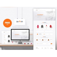 eCommerce Shopping Website Template Free