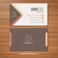 Elegant Business Card With Original Style 
