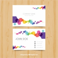 Colorful Bbusiness Card