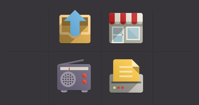 Flat Design Icons Set Vol3