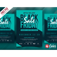 Free Black Friday Sale Flyer PSD