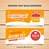 Boxing Day Banners