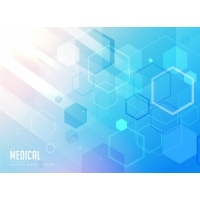 Abstract Medical Bright Background