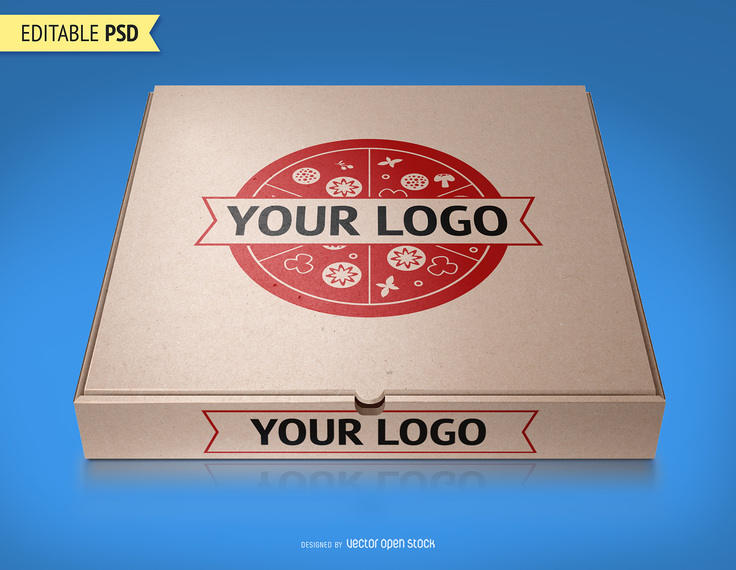 Pizza Packaging Mockup