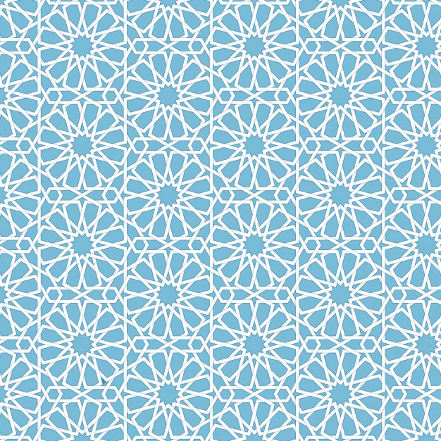 Vector Abstract Geometric Islamic Background