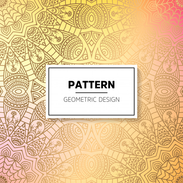 Indian Floral Luxury Ornament Pattern