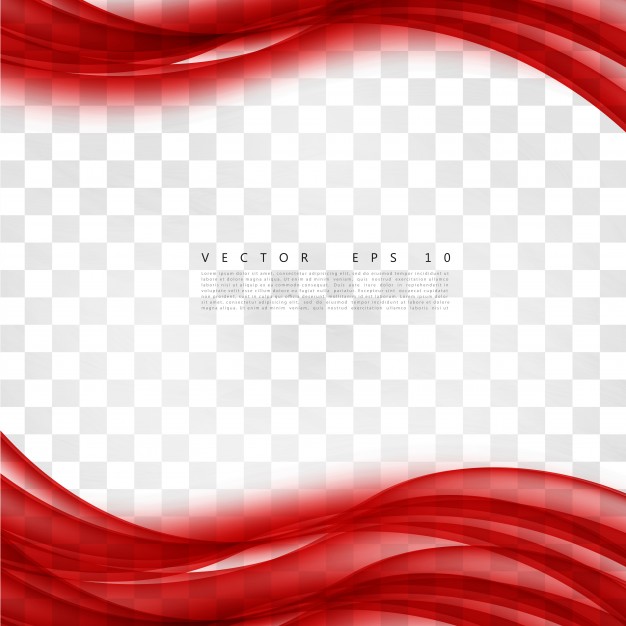 Red Background Curve