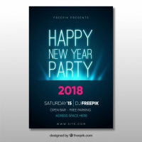 New Year's Party Poster 