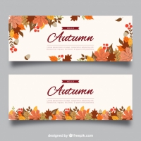 Creative Autumn Banner 