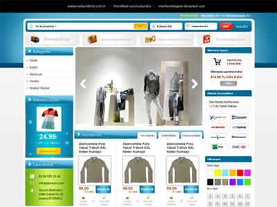Free E-Commerce Web Site