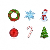 Free Xmas Icons PSD and PNG