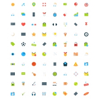 Freebie - 80 Tiny Vector Icons