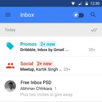 Free Google Inbox PSD + Invites!