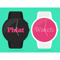 Phlat Watch PSD Template