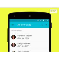 New Android L Interface