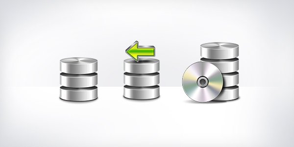 Database Backup Icons (PSD & PNG)