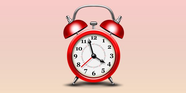 Alarm Clock Icon (PSD)