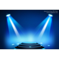 Stage Lighting Background with Spot Light Effects (PSD)
