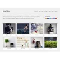 Jupither Free PSD Template