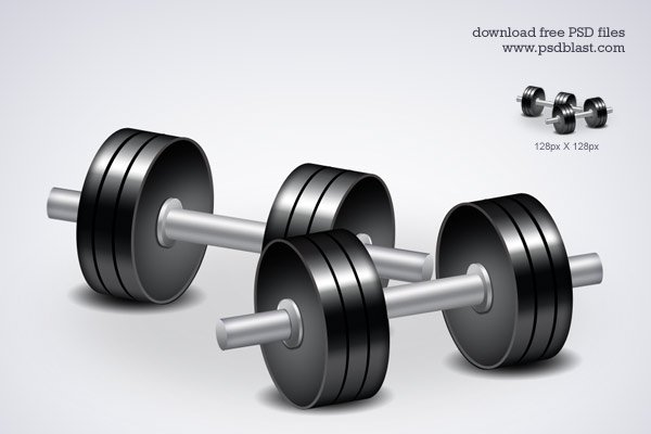 Free Fitness Icon Dumbbell Workouts