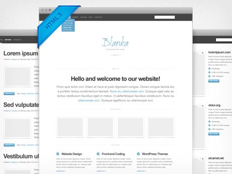 Blanka Website Template